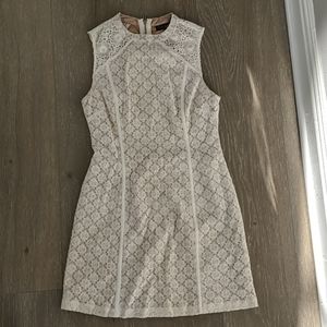 Ivory lace dress - size small